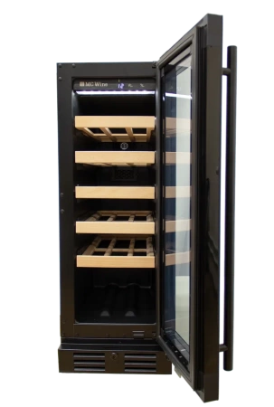 Винный шкаф MC Wine W20B встраиваемый под столешницу, шириной 30 см