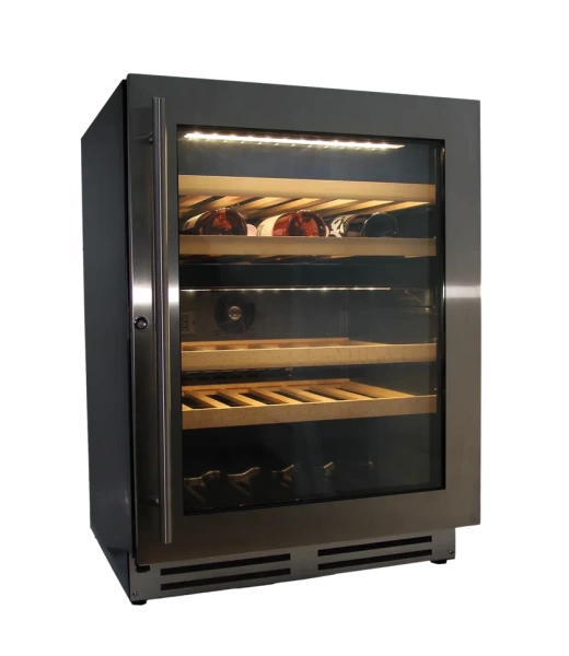 Винный шкаф MC Wine W46DS встраиваемый под столешницу двухзонный